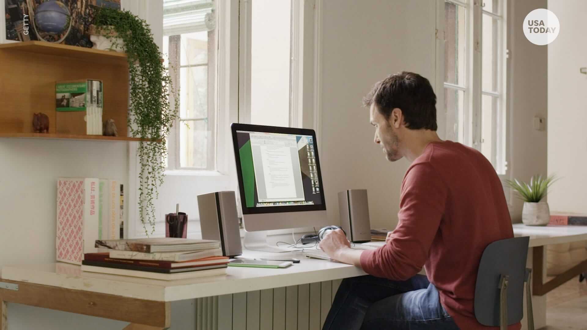 Suasana yang nyaman tapi serius akan membuat work from home tetap produktif